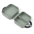 LIEWOOD Faltbare Silikon-Lunchbox Elara Play / Dusty Peppermint