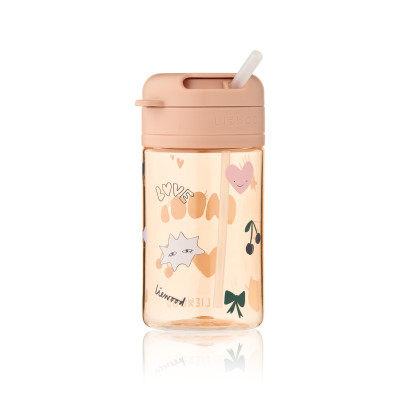 LIEWOOD Pavia Trinkbecher mit Strohhalm 500 ml Mood / Pale Tuscany