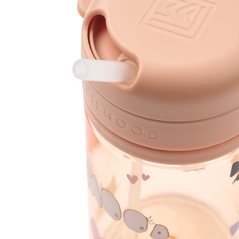 LIEWOOD Pavia Trinkbecher mit Strohhalm 500 ml Mood / Pale Tuscany