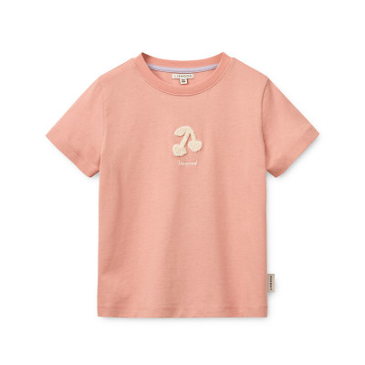 LIEWOOD Francis Kinder T-Shirt Cherry heart / Rose blush