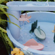 LIEWOOD Spieltisch Sepp Beach Blue multi mix