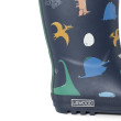 LIEWOOD Kinder Thermo-Gummistiefel Mason Dino roar / Classic navy