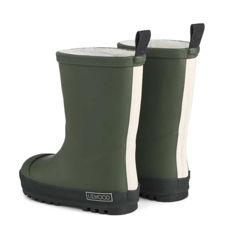 LIEWOOD Kinder Thermo-Gummistiefel Mason Hunter green
