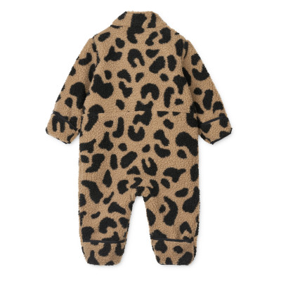 LIEWOOD Kinder Fleece-Overall Nolano Mega leo / Oat mix