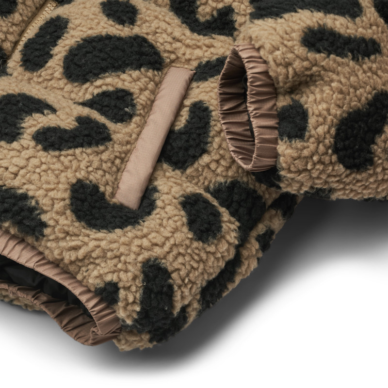 LIEWOOD Niko Fleecejacke Mega leo / Oat mix