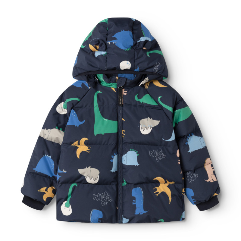 LIEWOOD Polle Daunenjacke Dino roar / Classic navy