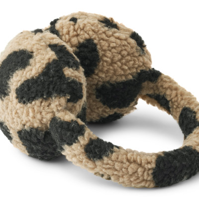 LIEWOOD ALBERO Fleece-Ohrwärmer Mega leo / Oat mix