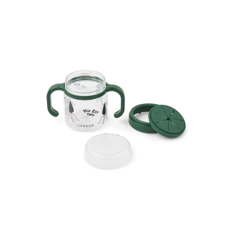 LIEWOOD ENYO Snackbecher Dakota Dog / Mist
