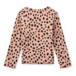 LIEWOOD NIEVE geripptes Langarmshirt Leo Spot / Pale tuscany