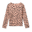 LIEWOOD NIEVE geripptes Langarmshirt Leo Spot / Pale tuscany
