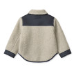 LIEWOOD ELIAN Kinder-Fleecehemd Mist / Classic navy
