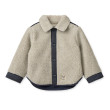 LIEWOOD ELIAN Kinder-Fleecehemd Mist / Classic navy