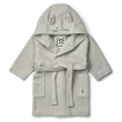 LIEWOOD MINIK Kinder-Fleecebademantel Dove blue