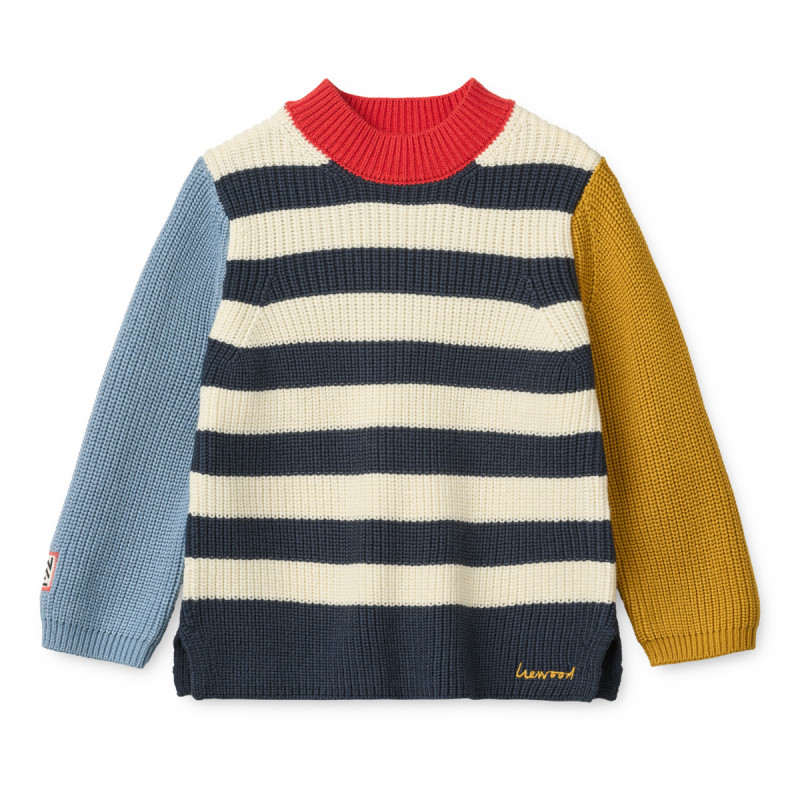LIEWOOD LEVI Kinderpullover aus Baumwolle Yuzy multi mix