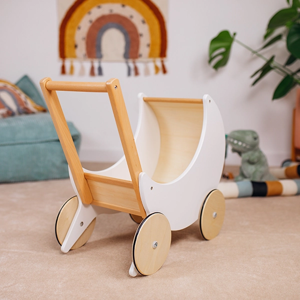 Kinderholzpuppenwagen – Joybex