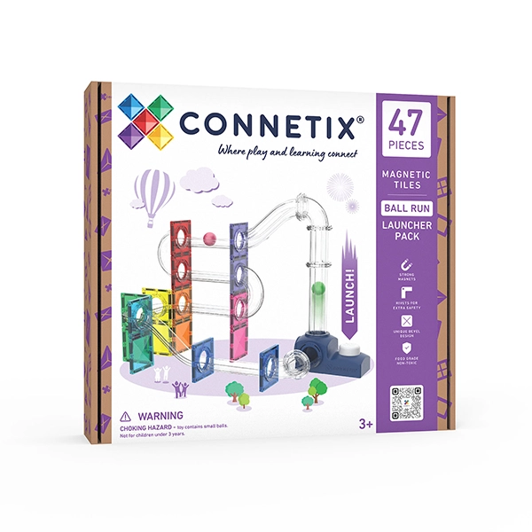 CONNETIX® Ball Run Launcher Pack 47 Teile CONNETIX® Ball Run Launcher Pack 47 Teile