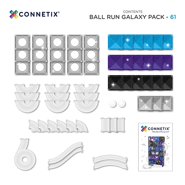 Magnetbausteine CONNETIX® Ball Run Galaxy Pack 61 Stck. Magnetbausteine CONNETIX® Ball Run Galaxy Pack 61 Stck.