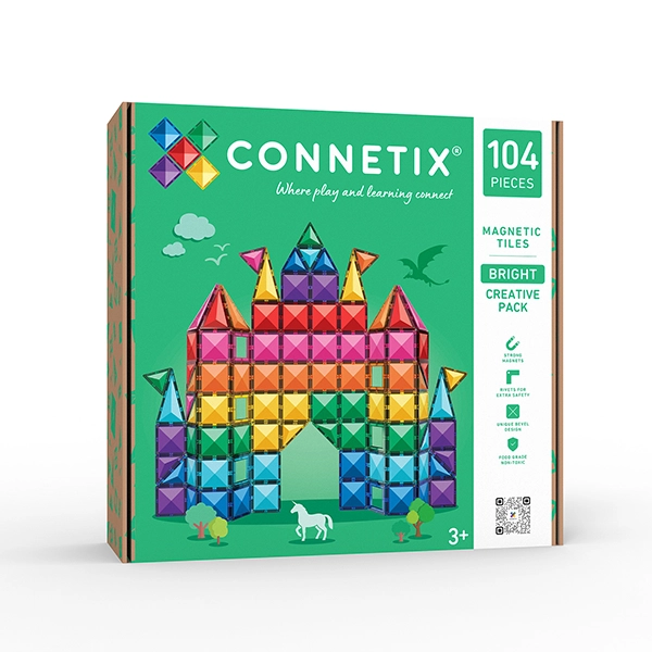 CONNETIX® Bright Creative Pack 104 Teile CONNETIX® Bright Creative Pack 104 Teile