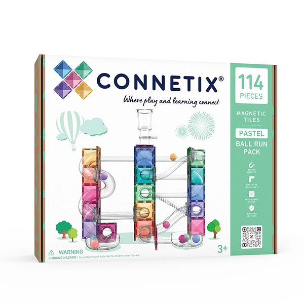 CONNETIX® Ball Run Pastel Pack 114 Teile CONNETIX® Ball Run Pastel Pack 114 Teile