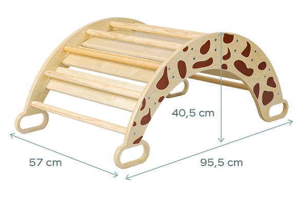 Kletterset Giraffe Maße