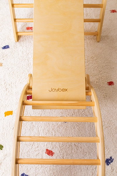 Kletterset Pikler M mit Montessori-Kletterbogen