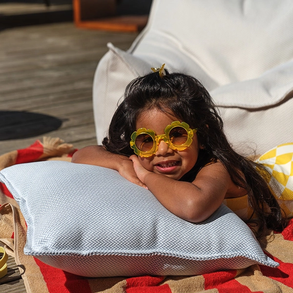 Wigiwama® Outdoor-Kissen – Azure Outdoor Block