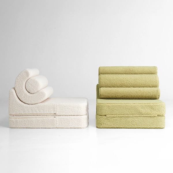 Ausklappbarer Kindersessel Wigiwama® – Matcha Flipster