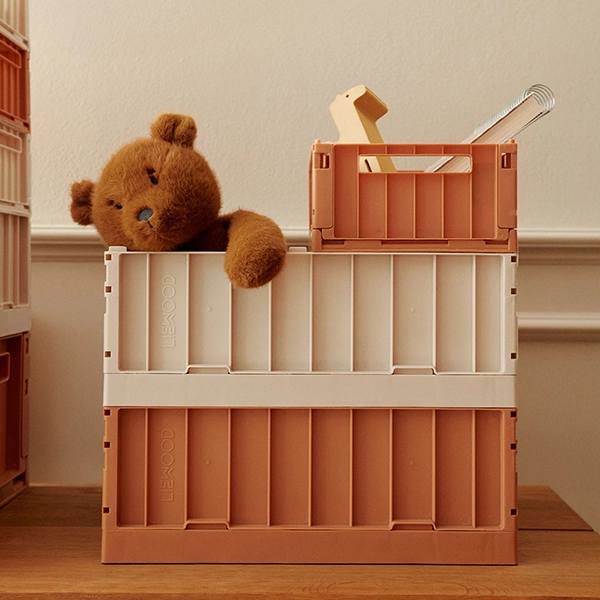 LIEWOOD Aufbewahrungsboxen S Weston Tuscany Rose – 2 Stück