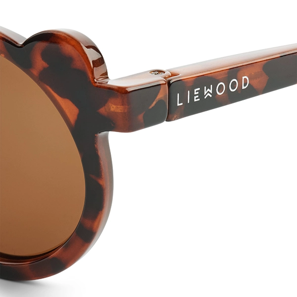 LIEWOOD Sonnenbrille Darla Mr Bear Dark Tortoise 4–10 Jahre
