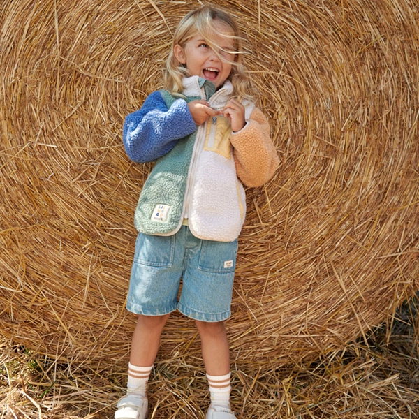 LIEWOOD Kinder Fleecejacke Nolan Peppermint multi mix