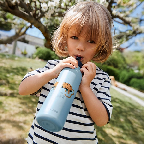 LIEWOOD Thermoflasche 500 ml Falk Tiger / Beach blue LIEWOOD Thermoflasche 500 ml Falk Tiger / Beach blue