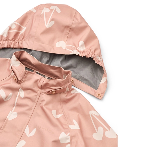 LIEWOOD Pedia wasserdichtes Set – Jacke und Hose Sweethearts / Pale tuscany