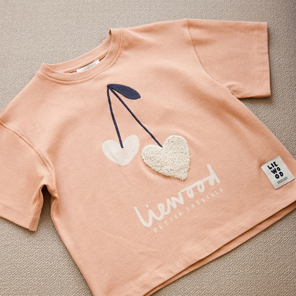 LIEWOOD Tyler T-Shirt Sweethearts / Pale tuscany