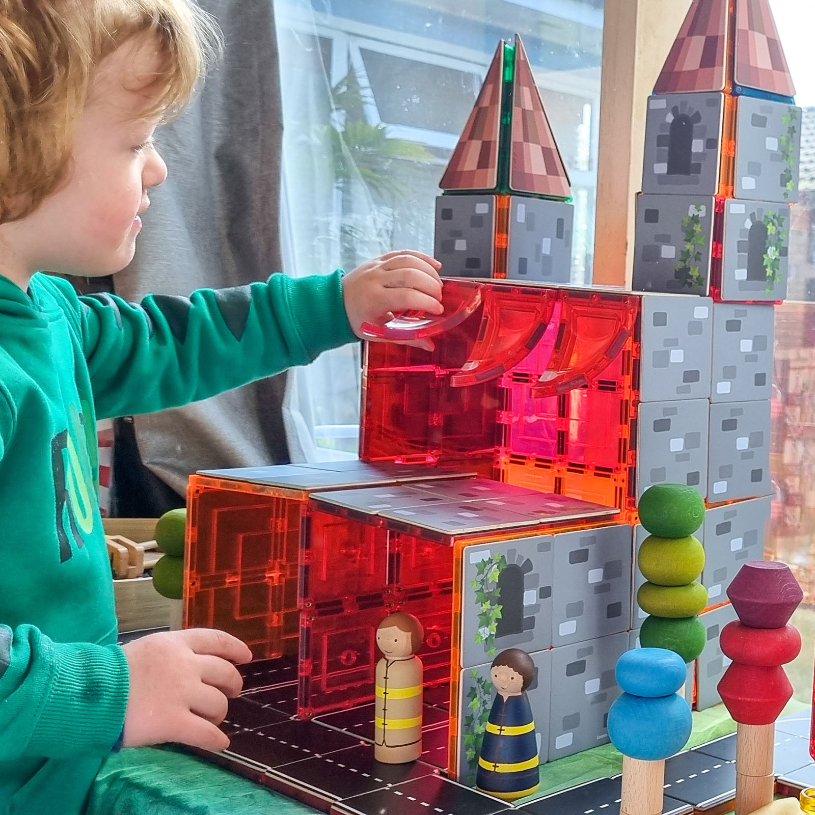 Magnetische Karten Burg 40 Stück