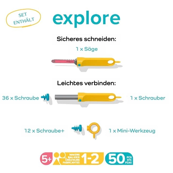 Makedo Explore Kit Makedo Explore Kit