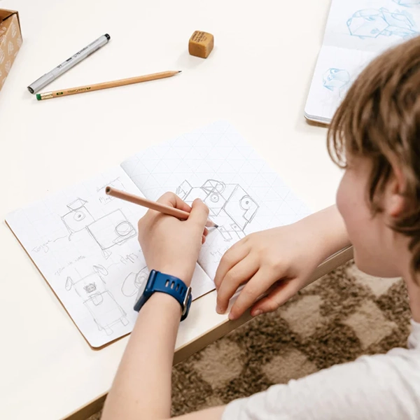 Makedo Zeichenbuch für Projekte