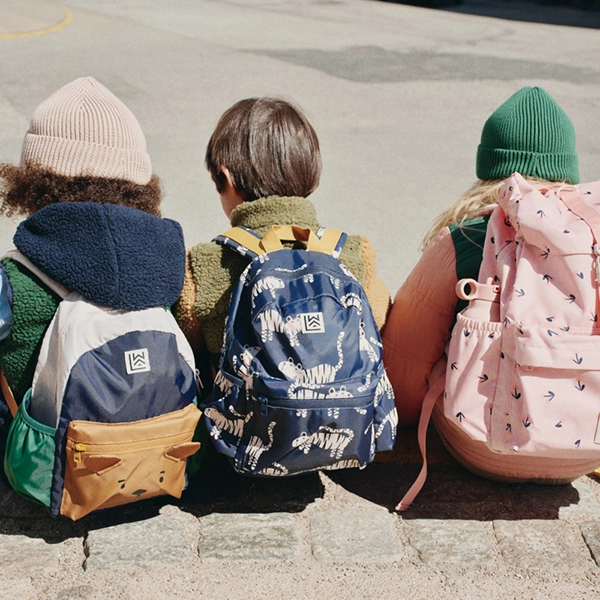 LIEWOOD Rucksack Andreas Tiger / Classic navy