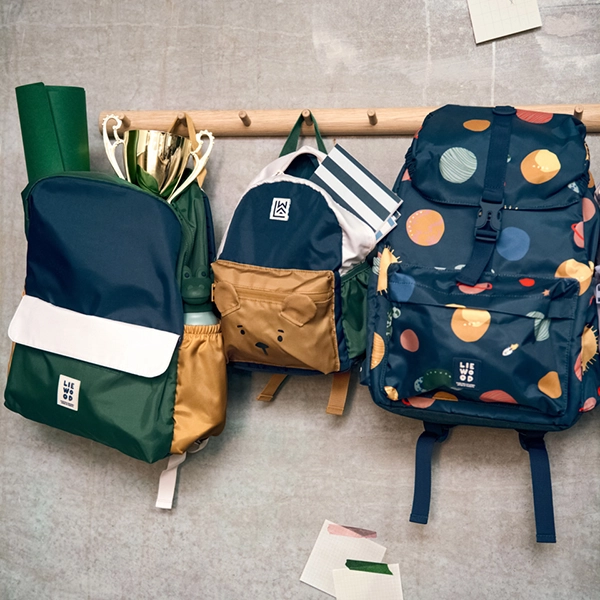 LIEWOOD Schulrucksack LENNON Garden green multi mix