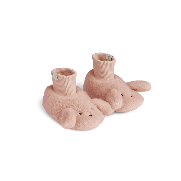 LIEWOOD Kinder Plüschhausschuhe Beth Rabbit Pale tuscany