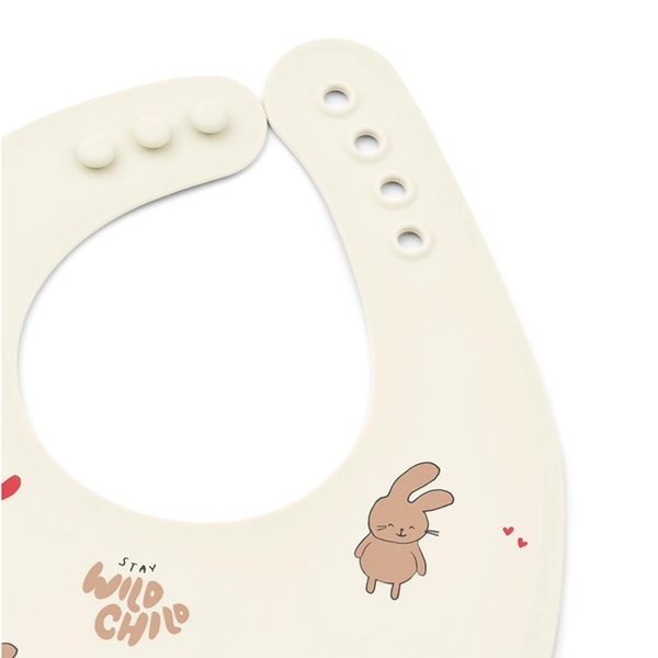 LIEWOOD Silikonlätzchen Ember Wild child / Rosey 2 Stück