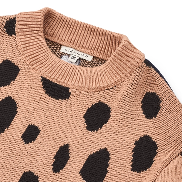 LIEWOOD ORLANE Strickpullover Mega leo spot LIEWOOD ORLANE Strickpullover Mega leo spot