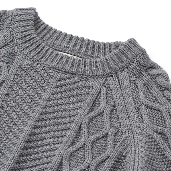 LIEWOOD ARI Kinderpullover aus Baumwolle Grey melange LIEWOOD ARI Kinderpullover aus Baumwolle Grey melange